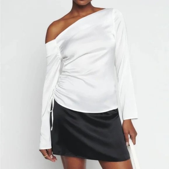 NEW Reformation Allira Top in White